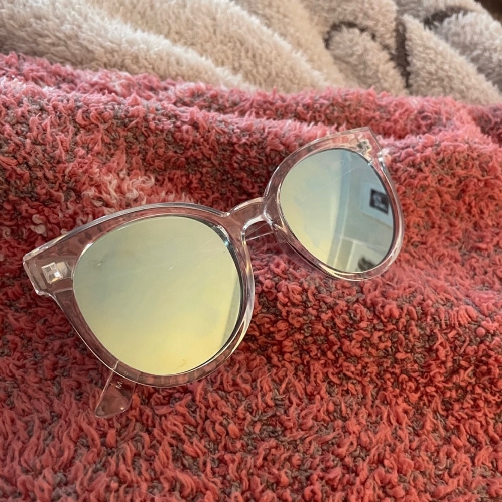 QUAY Australia Clear Sunglasses